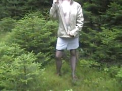 Nylons legal age teenager in the woods sucks and takes cock juice flow